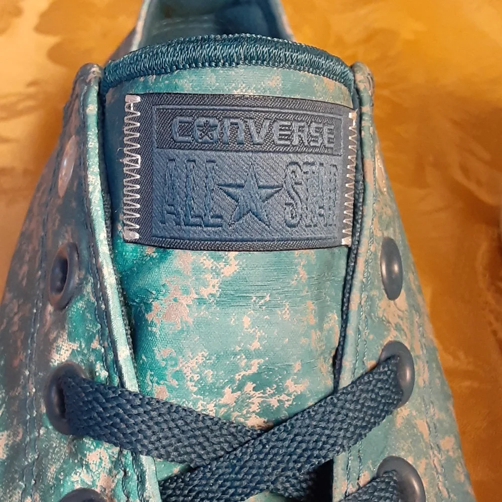 CONVERSE All  Star Ocean Blue With LUNARLON Men's 7.0 Women's 9.0 LIKE NEW - Picture 2 of 16